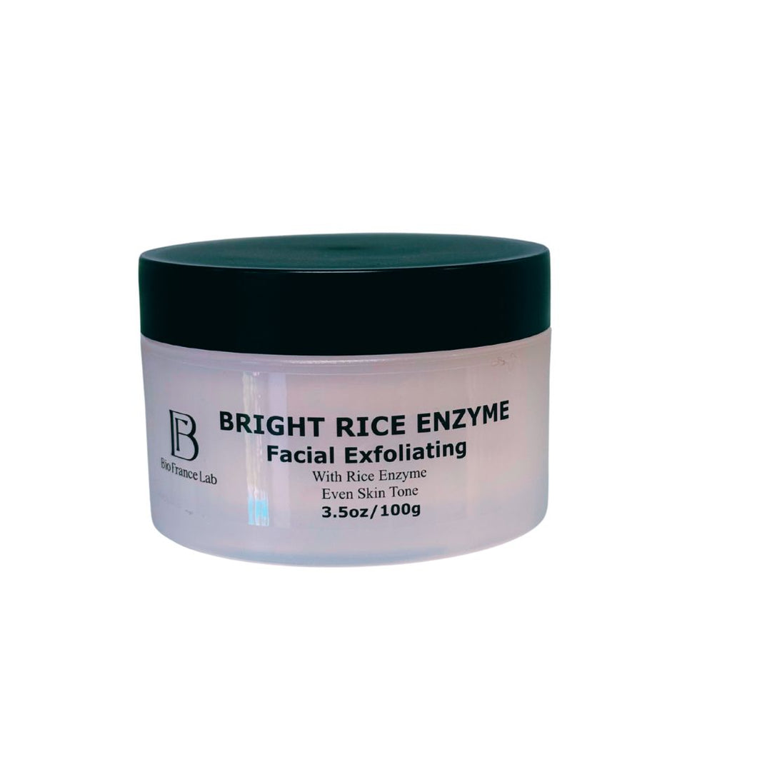Bright Rice Enzyme Facial Exfoliator scrub 3.5oz new size