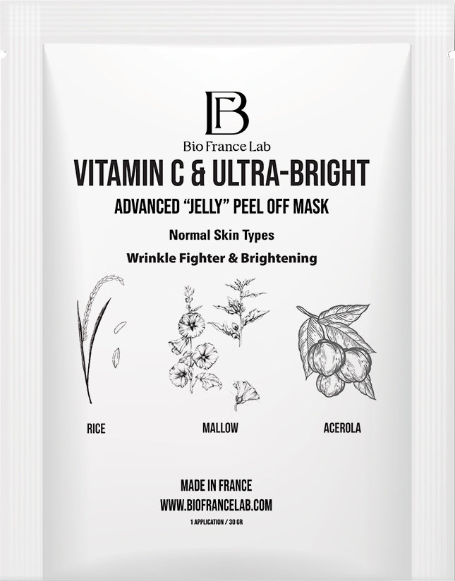 Vitamin C and Ultra White Advanced “Jelly” Peel-Off Mask (all skin types) (3 appl)